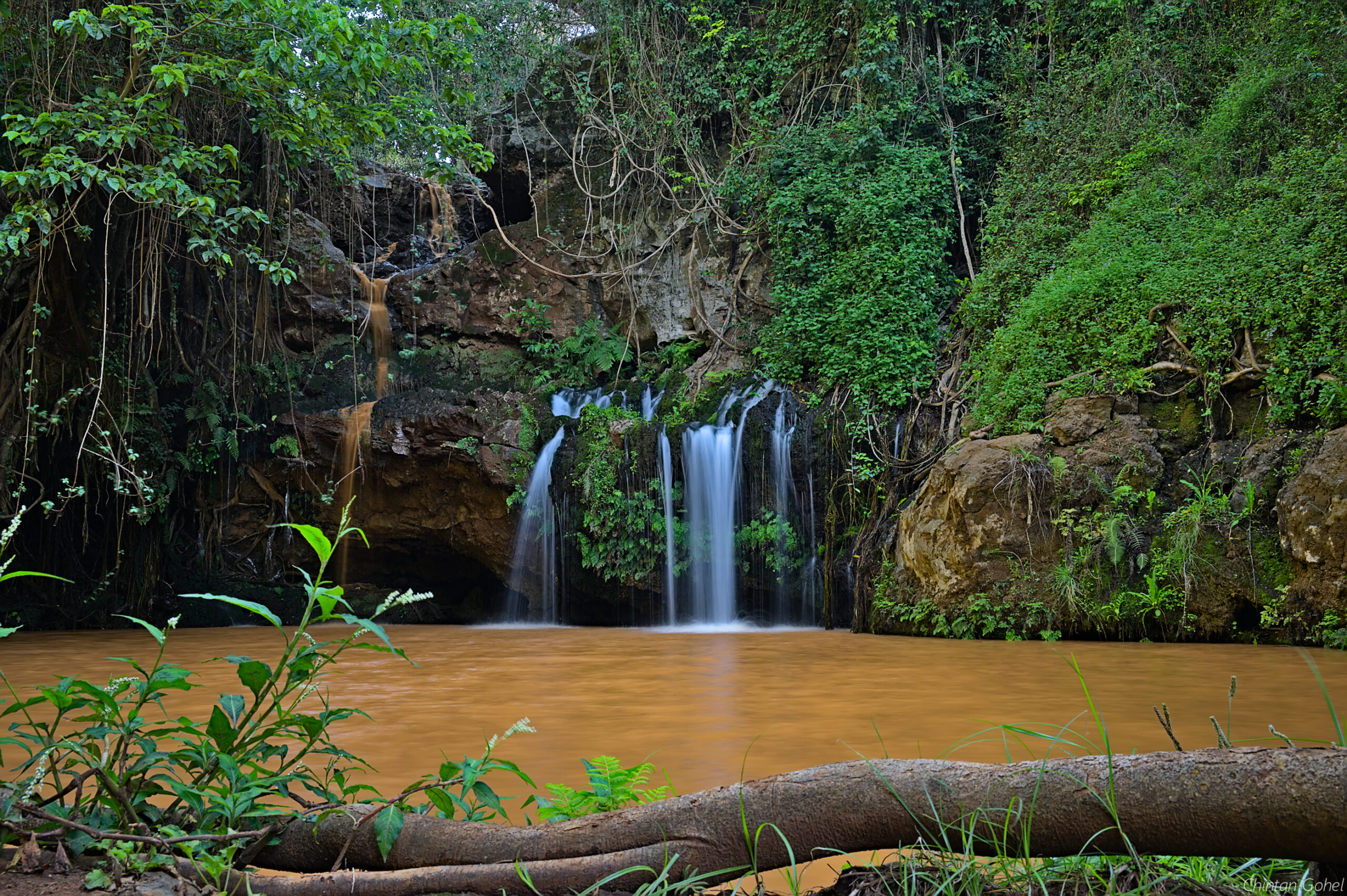Ngare Ndare blue waterfall